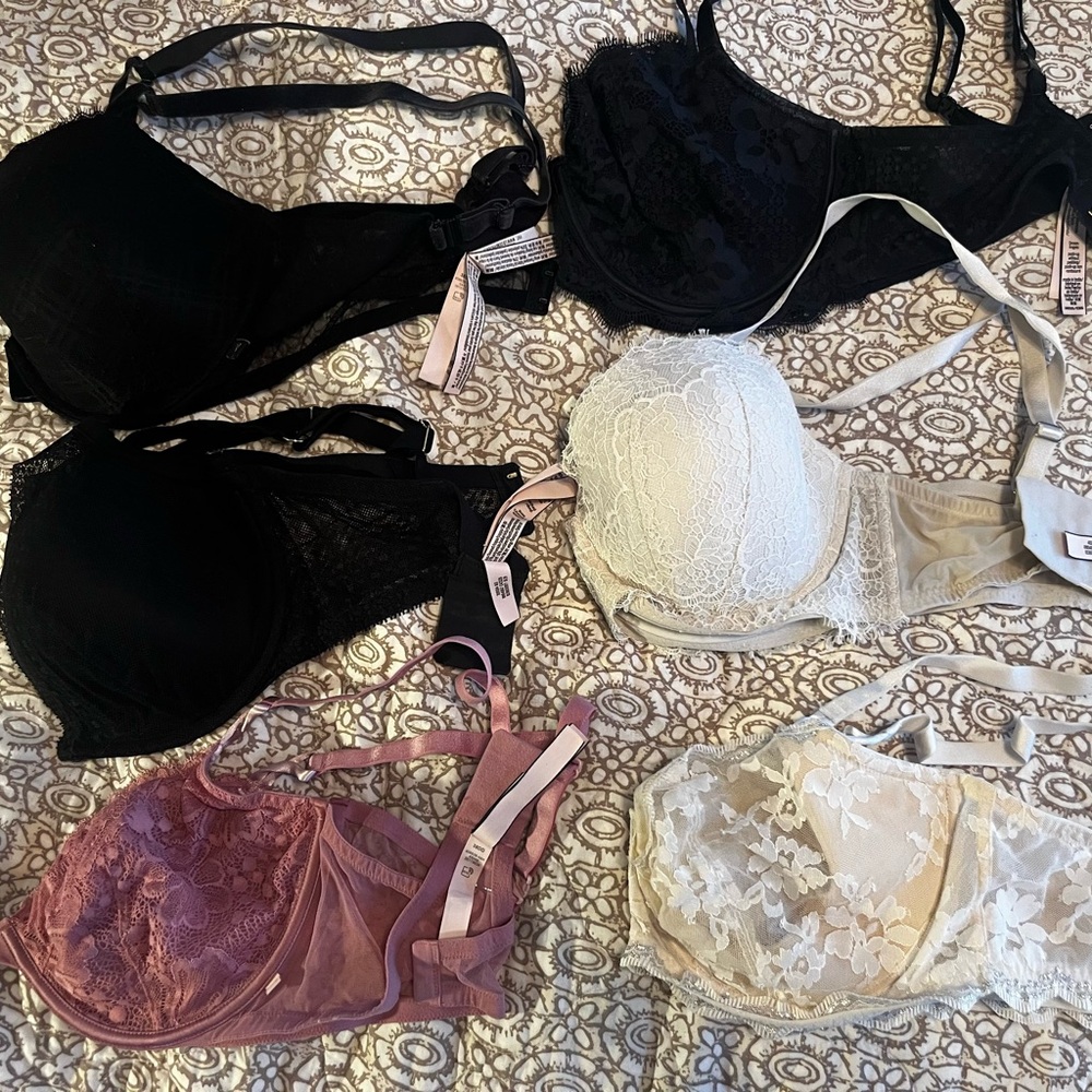 Victoria’s Secret Bundle of 6 38DD Bras. GUC.